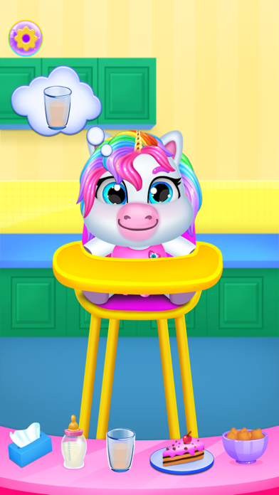 Unicorn Pregnant Mommy Daycare Screenshot