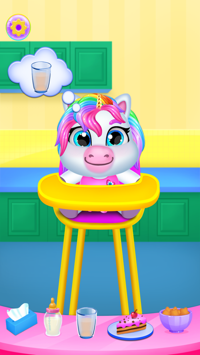 Unicorn Pregnant Mommy Daycare