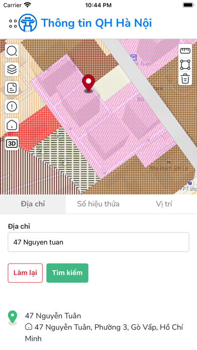 Thông tin quy hoạch Screenshot