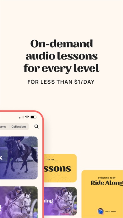 Ride iQ: Horse Audio Lessons Screenshot