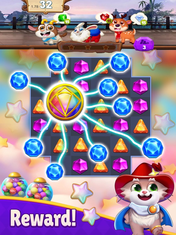 Screenshot #5 pour Jewel Classic - Match 3 Games
