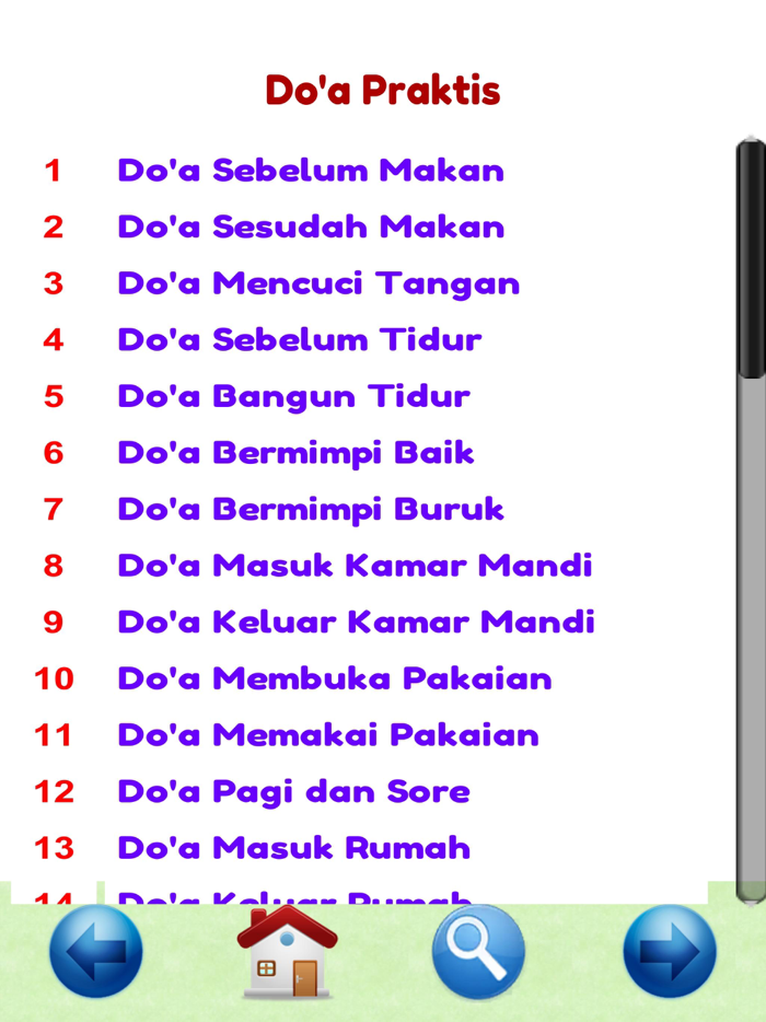 Doa Islam Sehari hari