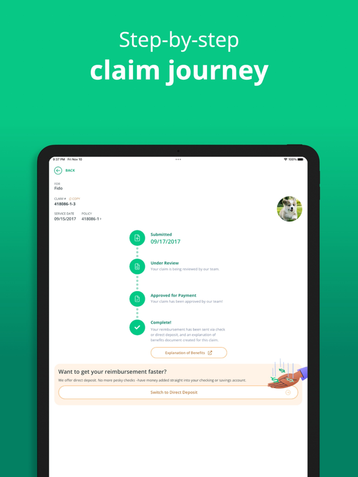 Healthy Paws Pet Insurance App