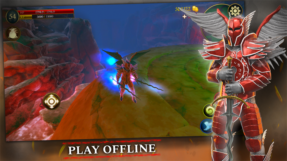 #7. TotAL RPG: Offline Epic Action (iOS) 由: TZAR games