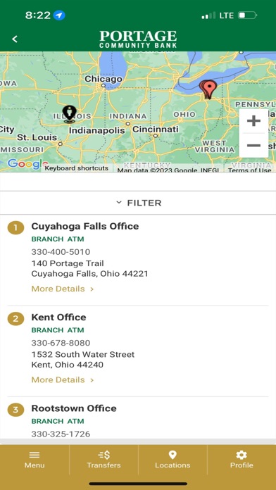 Portage Community Bank Screenshot