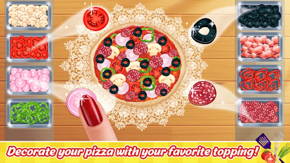 #4. Pizza Maker: Cooking Fun (iOS) 来自: Raham Aftab Aftab Ahmad Saddique