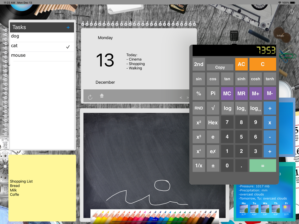 #1. Today Desk (iOS) 由: Kai Bruchmann