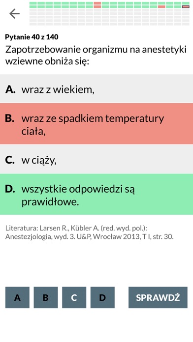 Pielęgniarstwo Anestezjolog. Screenshot