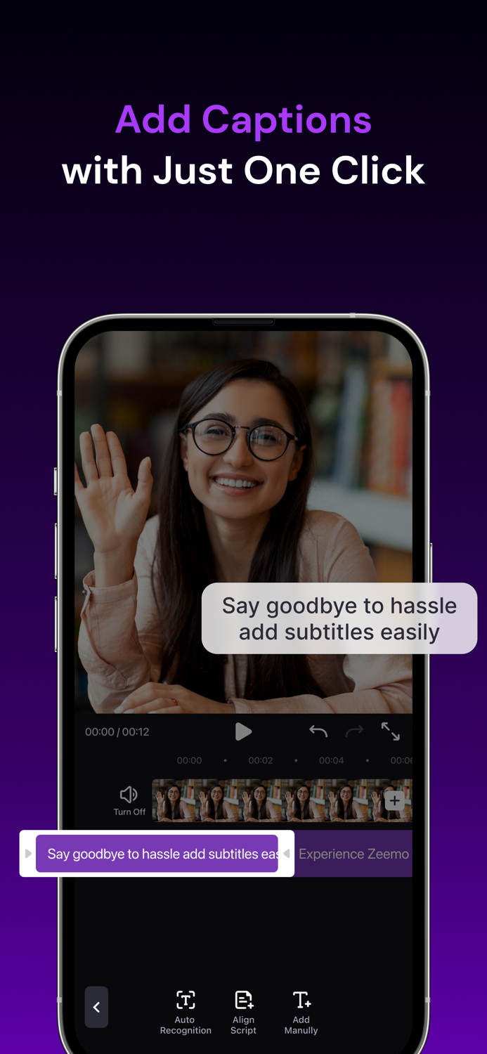 Zeemo AI Captions and Subtitles