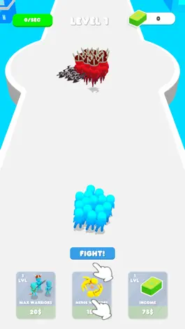 Game screenshot Crowd Fight ASMR apk