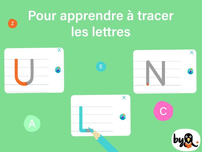 ABC writing by Corneille