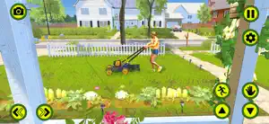 Garden Mower Grass Cutting Fun screenshot #3 for iPhone