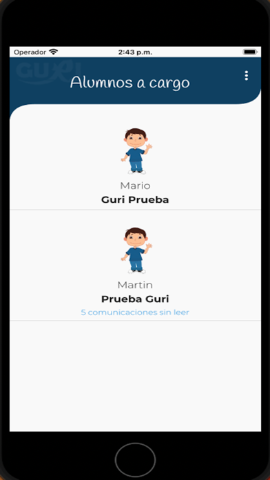 GURI Familia Screenshot