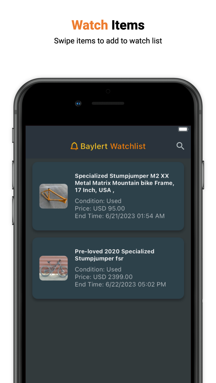 Baylert - eBay Alerts