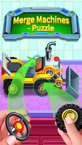 Game screenshot Merge Machines - Puzzle apk