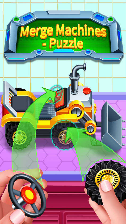 #2. Merge Machines - Puzzle (iOS) By: 平 类