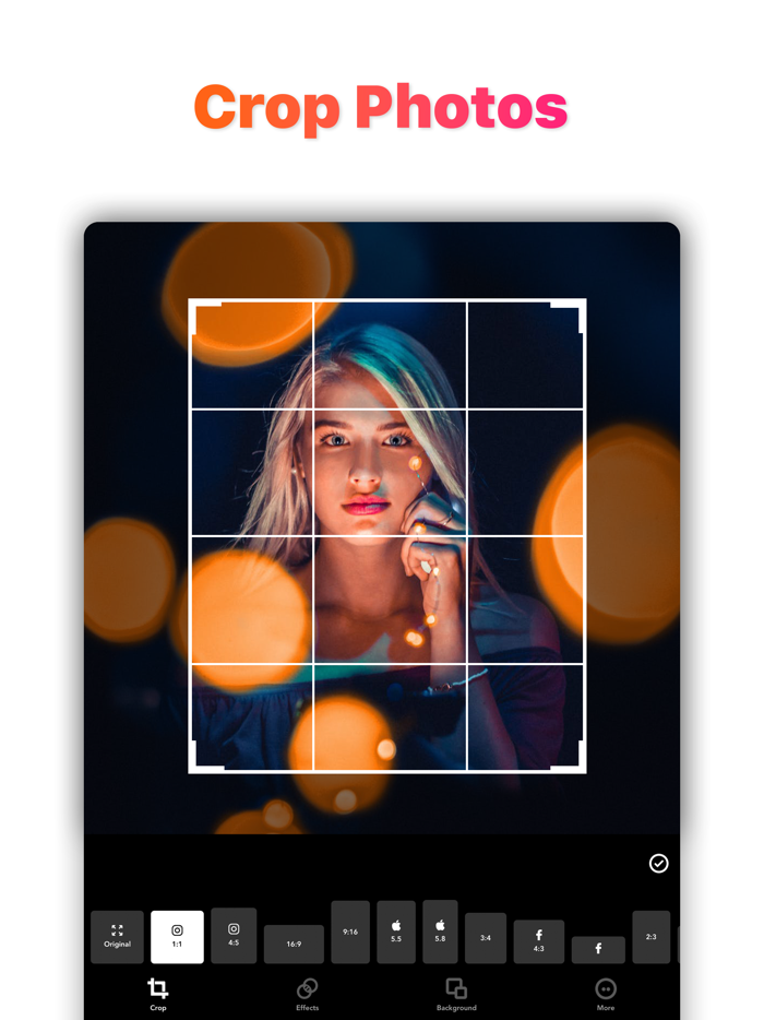 Crop Video for Insta Size