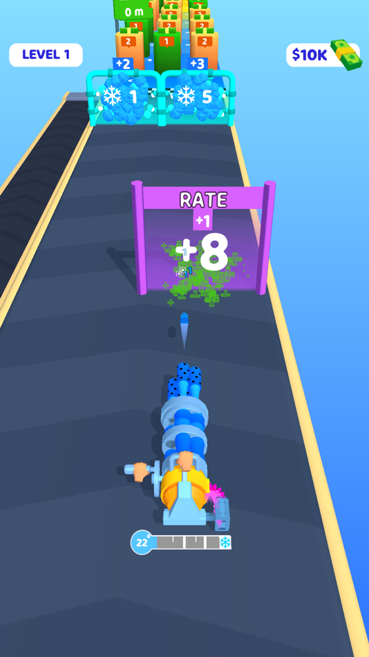 #2. Heating Weapon Run (iOS) 由: Marula Games OU