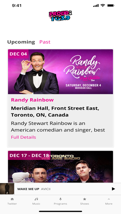 ProudFM Screenshot 2 - AppWisp.com ProudFM Screenshot 2 - AppWisp.com