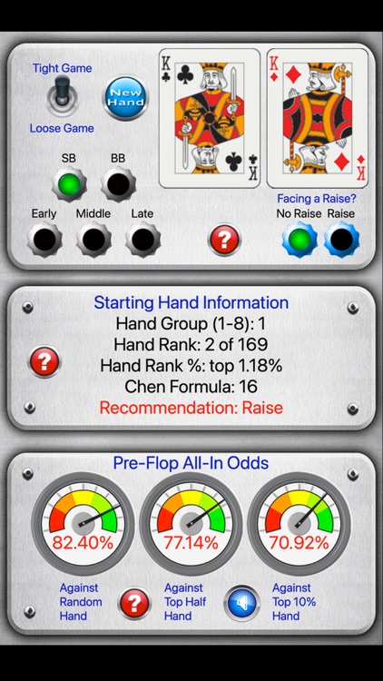 Starting Hand Dashboard screenshot-4