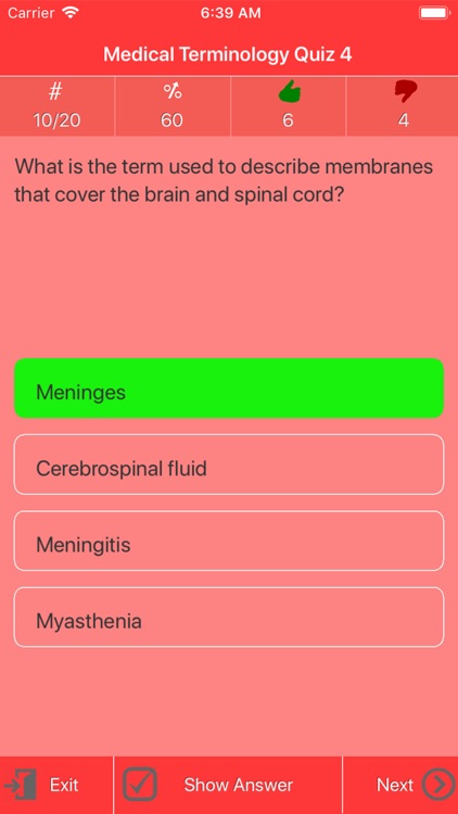 Medical Terminology Quizzes