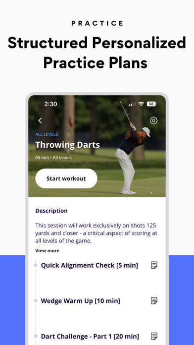 Under Par Performance Golf Screenshot