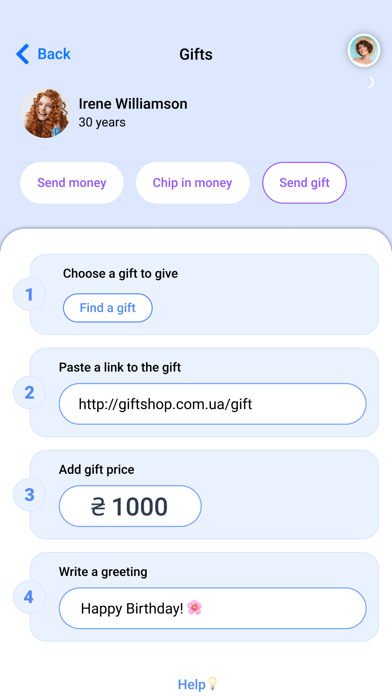 Nobelbee: Birthday Reminder Screenshot
