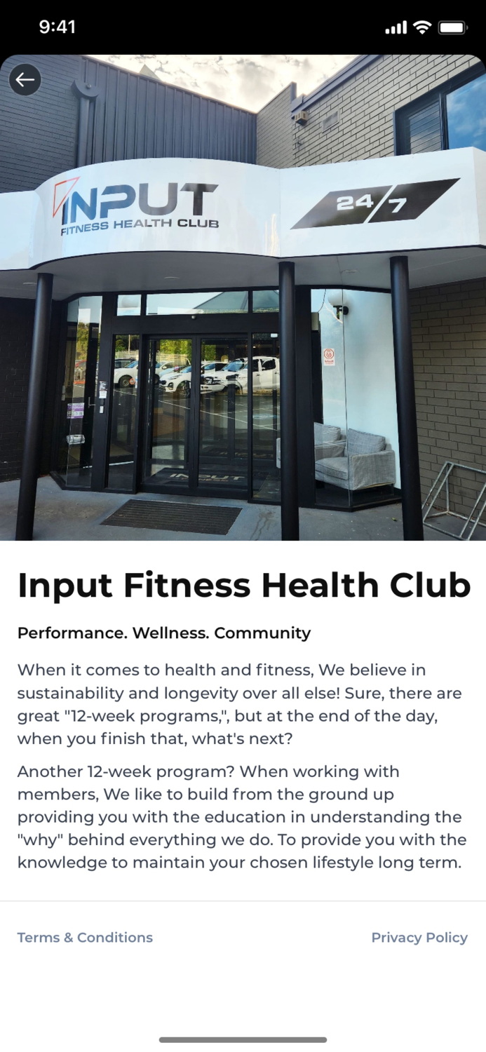 INPUT Fitness Health Club