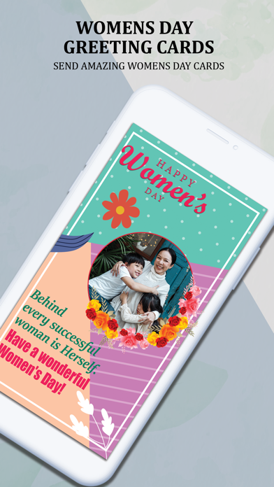 Women's Day Frames & eCards Screenshot