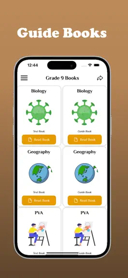 Game screenshot Grade 9 Books apk