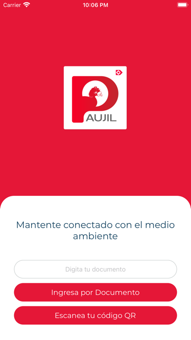 Paujil App Screenshot