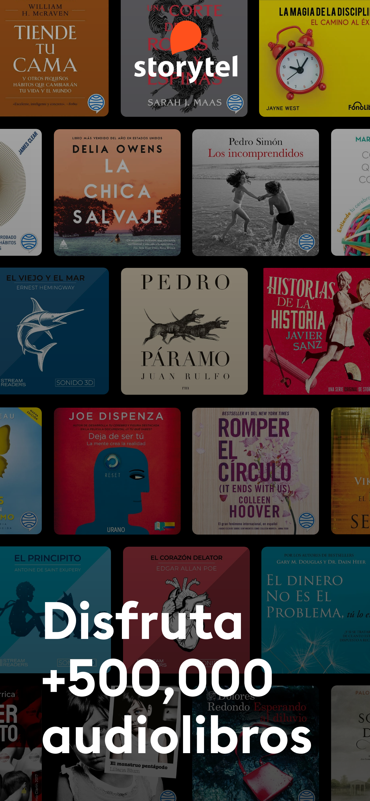 Storytel: audiolibros y ebooks