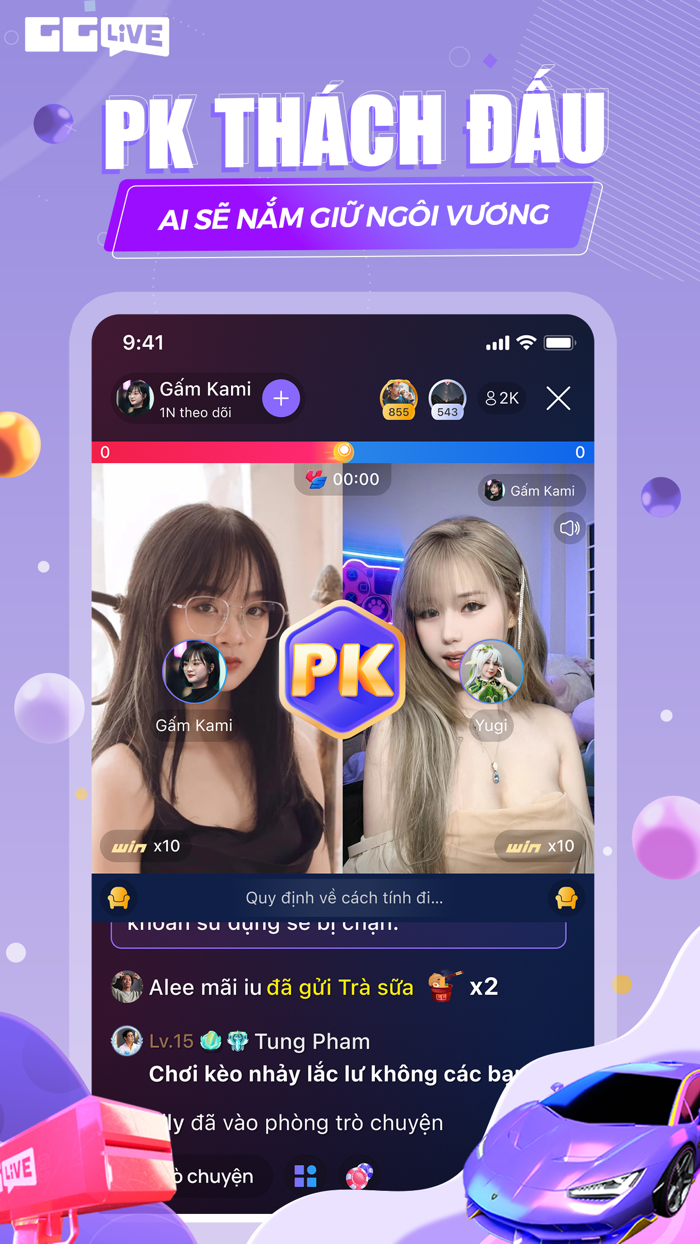 GG Live Live Chat and Games