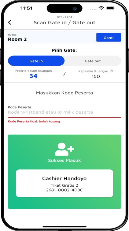 Ticket Scanner by Goers screenshot-4