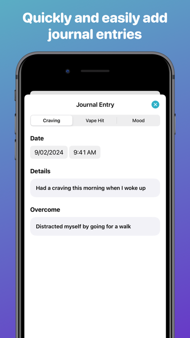 Screenshot #4 for Quit Vaping: Stop Vaping Now