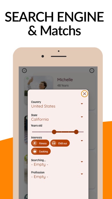 Plus40 - dating and chat. Screenshot