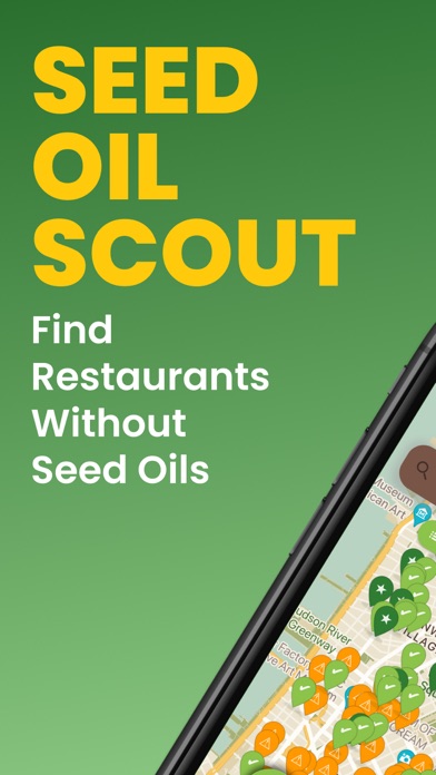 Seed Oil Scout: Healthy Dining Screenshot