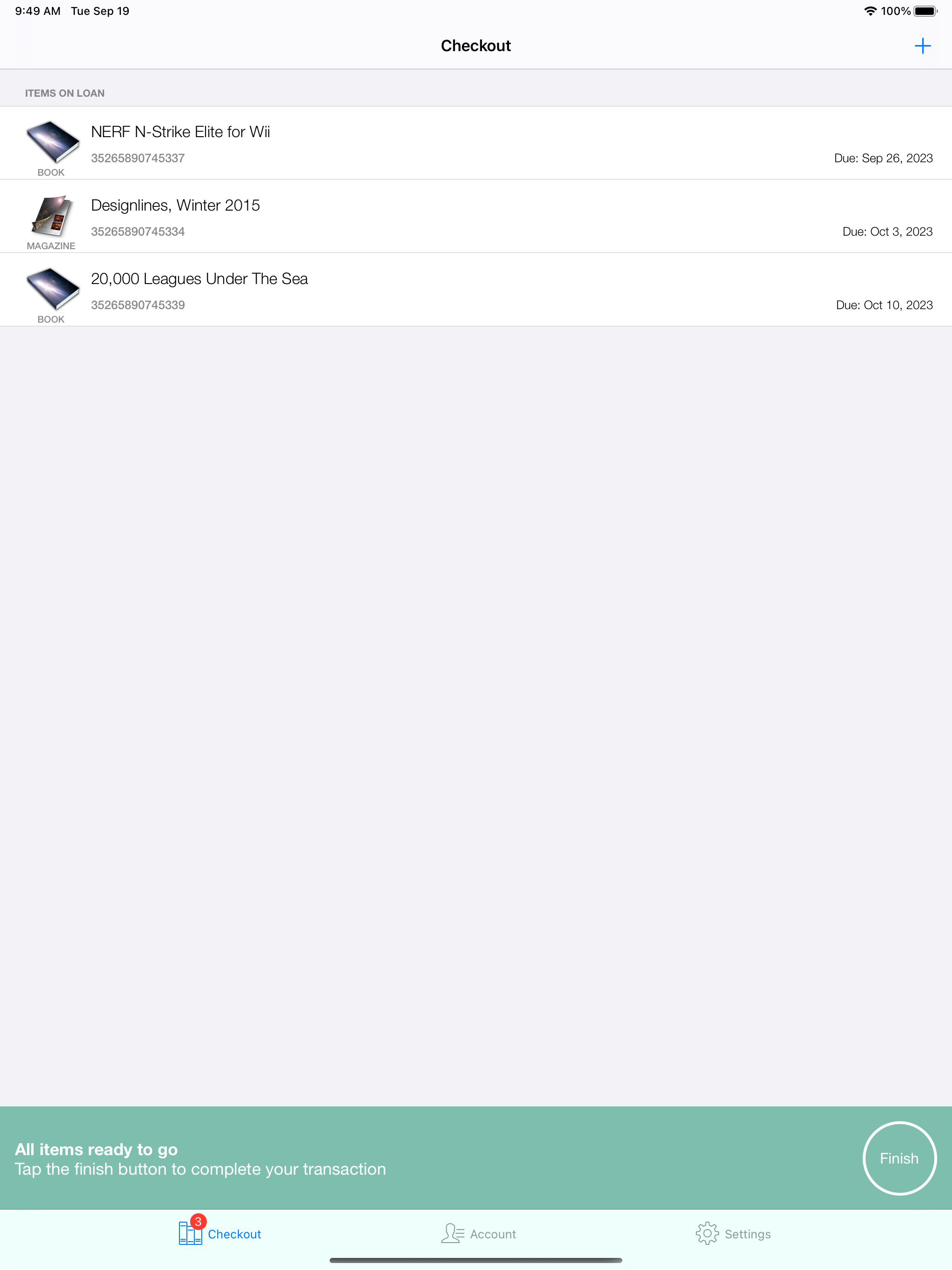 RPL Self-Check Out