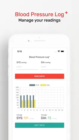Game screenshot Blood Pressure Log Pro hack