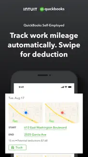 quickbooks self-employed iphone screenshot 1