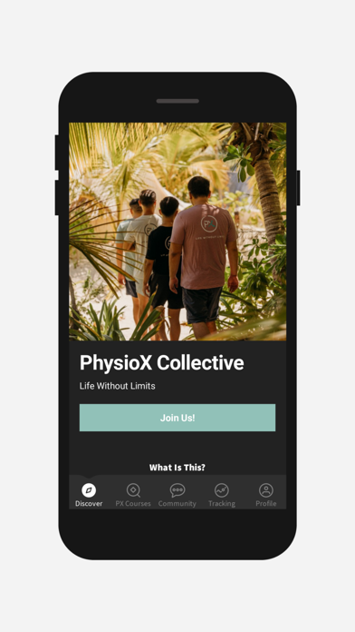 PhysioX Collective Screenshot