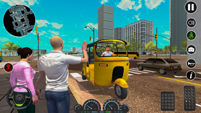 Tuk Tuk Rickshaw: City Driving Screenshot