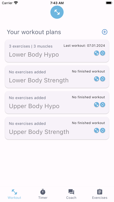 Gymigo: App de entrenamiento