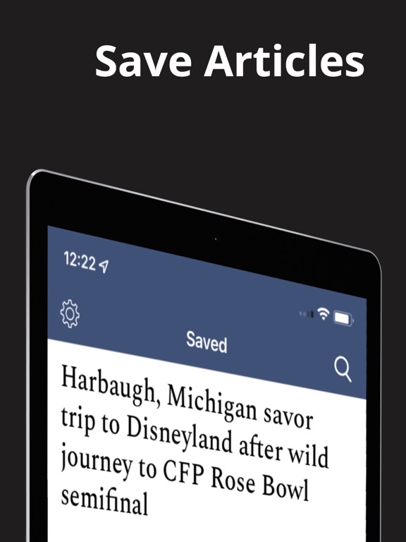 The Morning Sun iPad screenshot 4 - News app