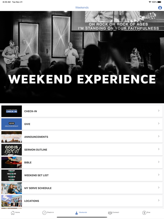 NDC Church iPad screenshot 2 - Lifestyle app