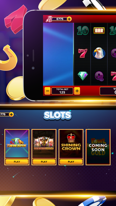 Casino Slot Machine & Roulette Screenshot