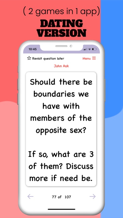 Same Page - Relationship Game Screenshot