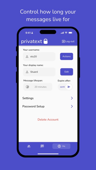Privatext - Private Text Appのおすすめ画像4
