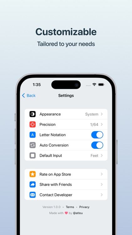 Foots: Feet-Inches Calculator screenshot-4