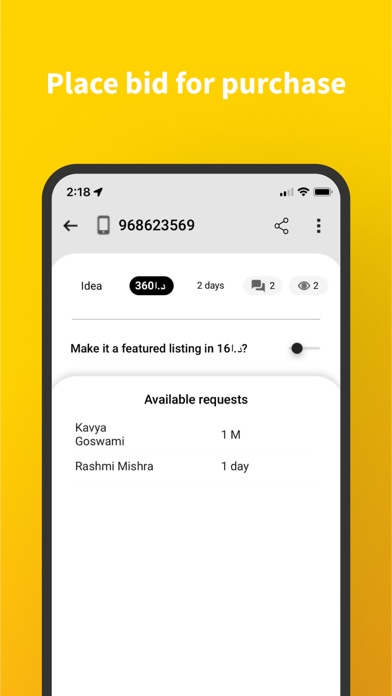Number.Market Screenshot